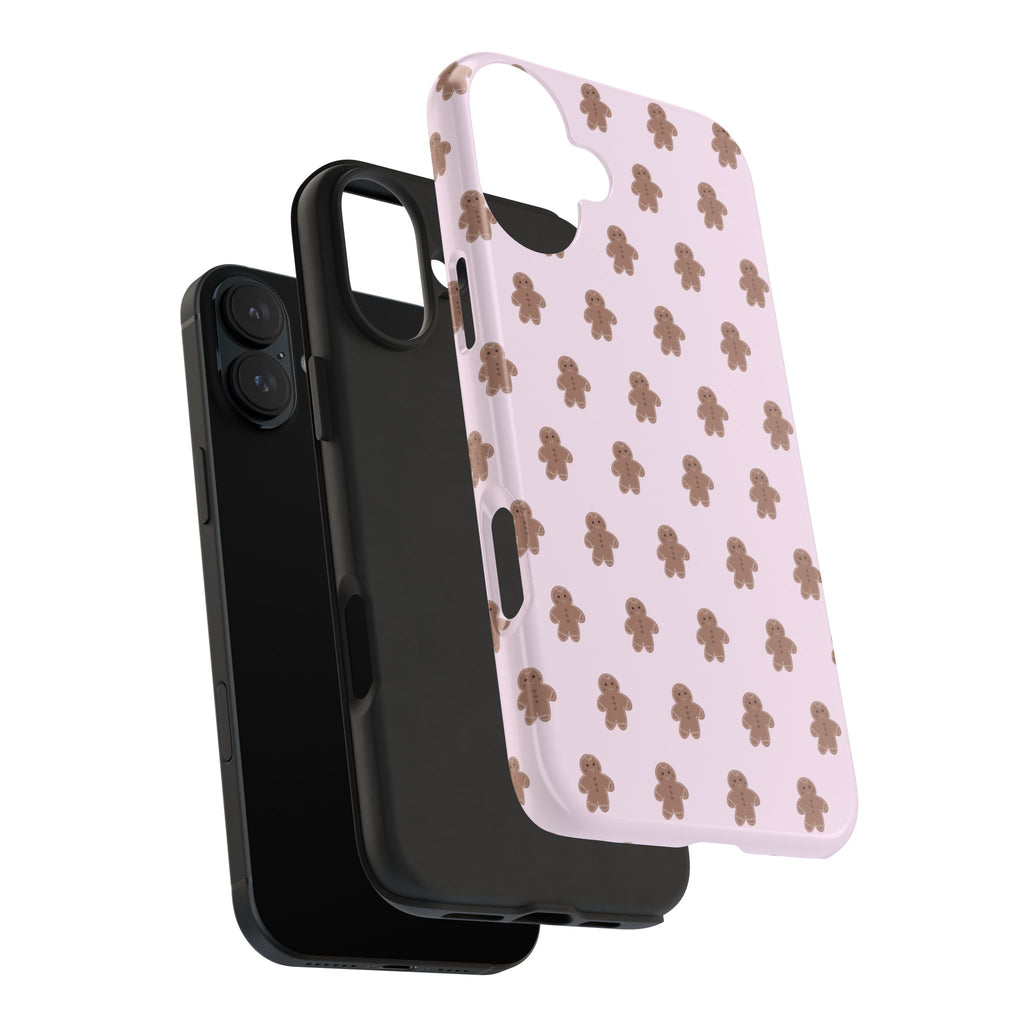 Gingerbread Minis Pink Phone Case