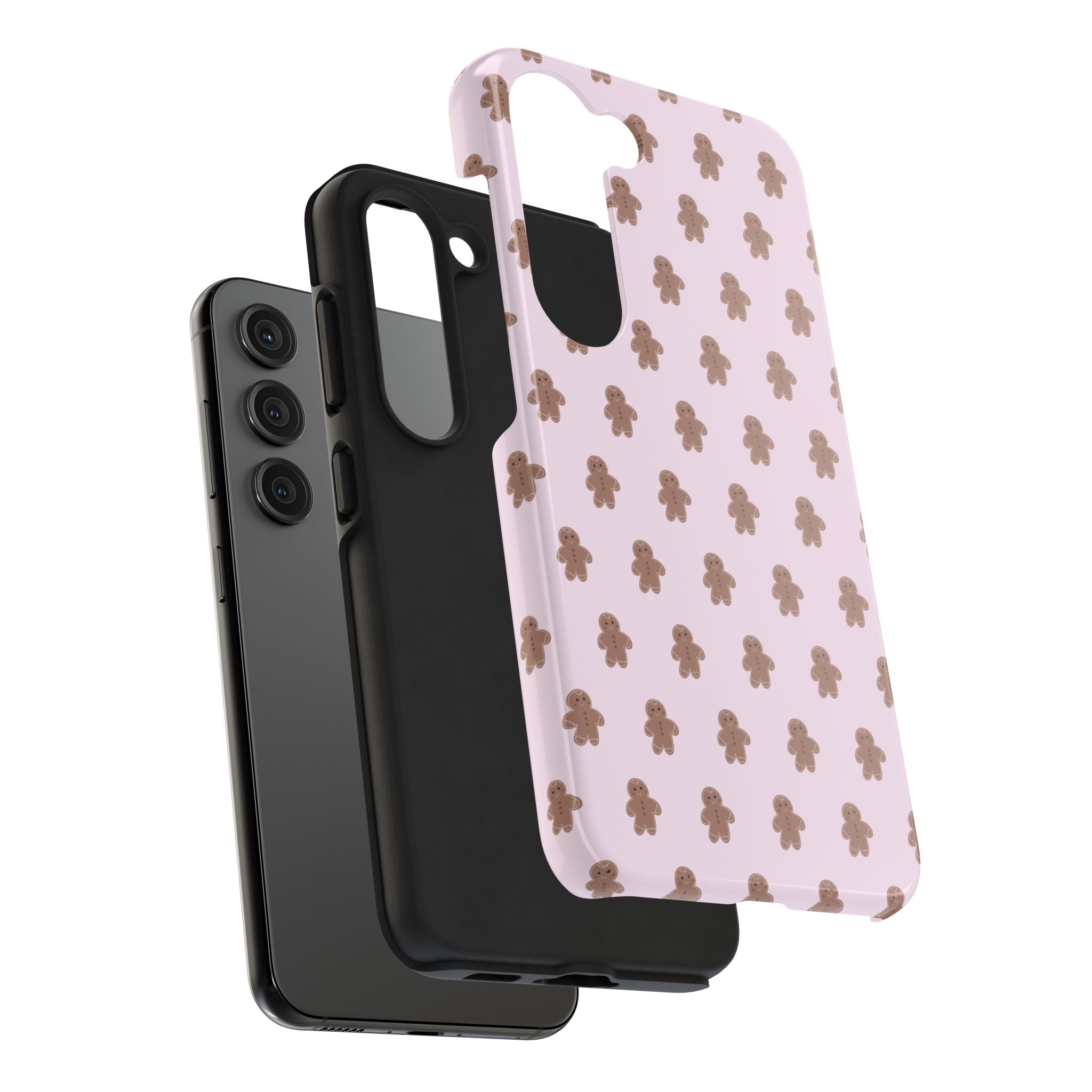 Gingerbread Minis Pink Phone Case