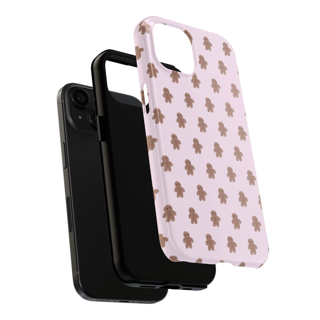 Gingerbread Minis Pink Phone Case