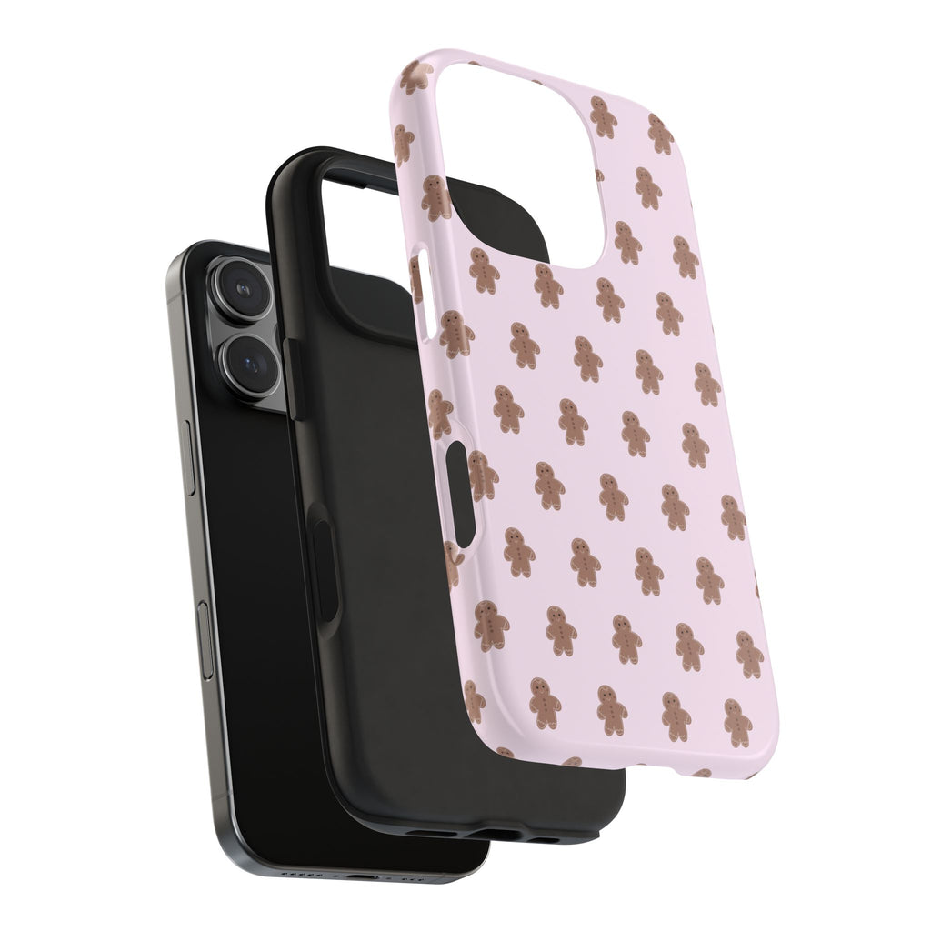 Gingerbread Minis Pink Phone Case